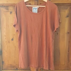 Jungmaven hemp shirt, XL, terracotta